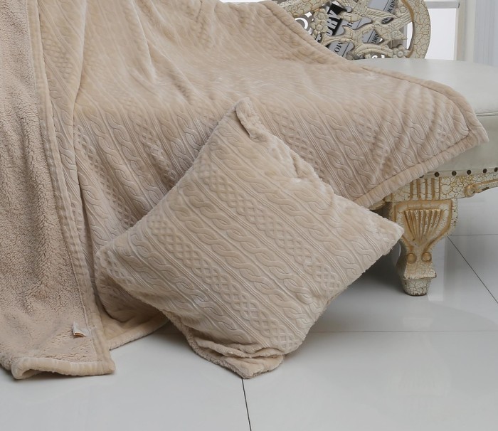 Фабиян (беж) Наволочки 50х50 Нав-Ф62-50х50