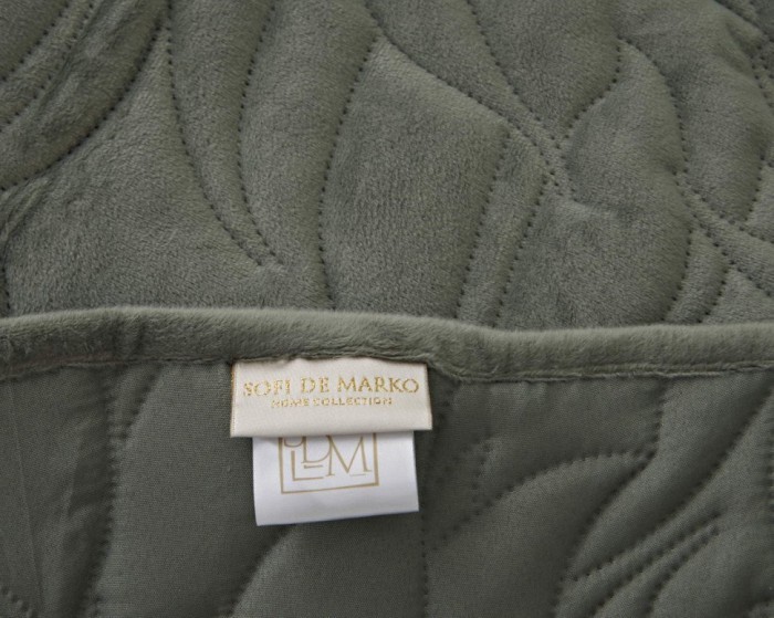 Глория (зеленое) Покрывало 160х220