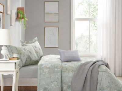 Комплект с двумя летними одеялами семейный  из египетского хлопка Premium 160х220 см, 2261-2OSP