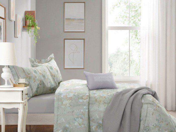 Комплект с двумя летними одеялами семейный  из египетского хлопка Premium 160х220 см, 2261-2OSP