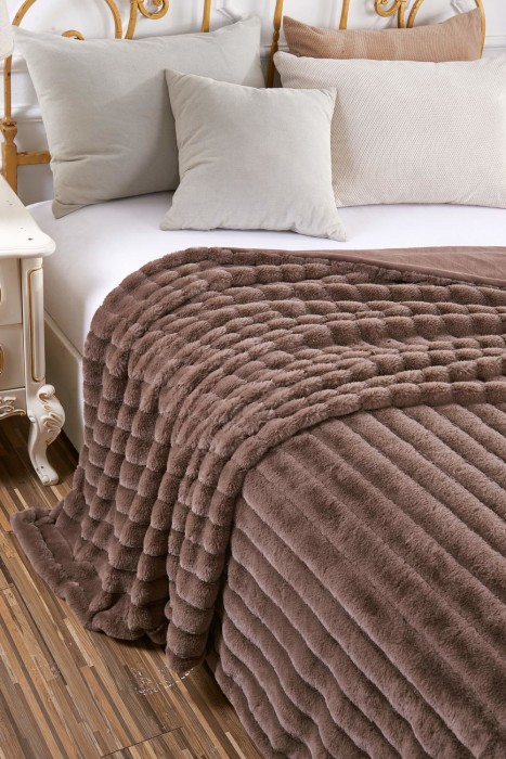 Анабель (шоколад) Покрывало 210х230