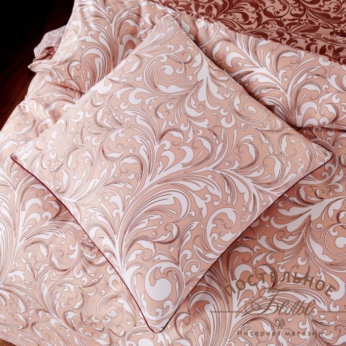 Гордей (беж) Комплект постельного белья модерн Евро 4н