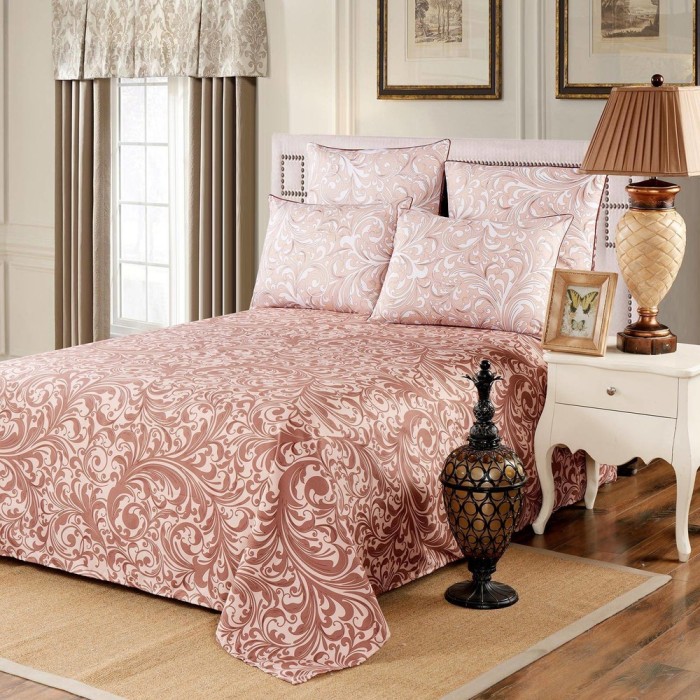 Гордей (беж) Комплект постельного белья модерн Евро 4н