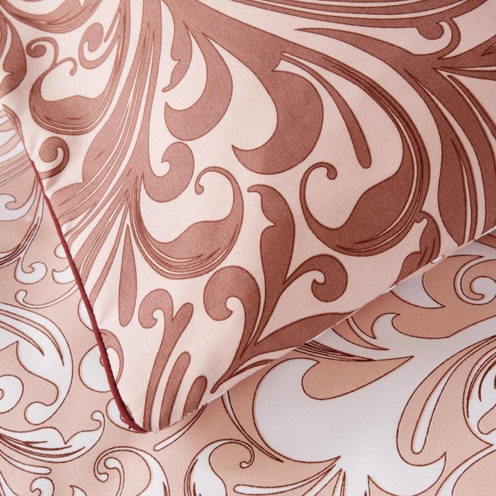 Гордей (беж) Комплект постельного белья модерн Евро 4н