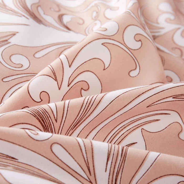 Гордей (беж) Комплект постельного белья модерн Евро 4н