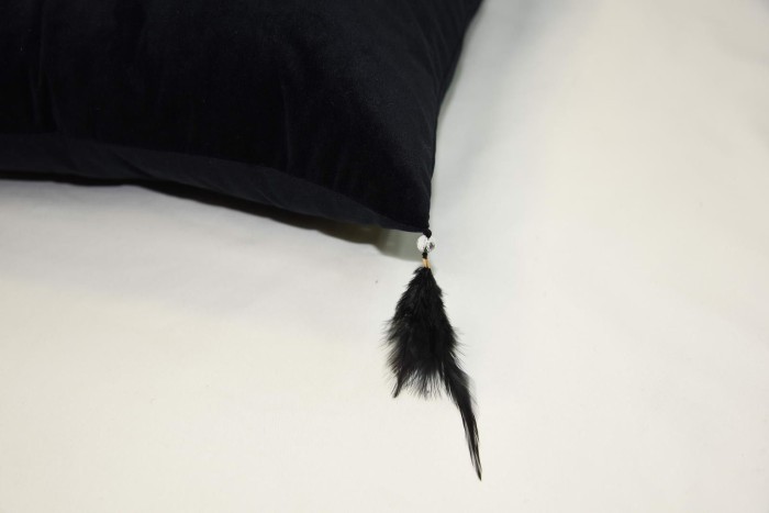 Жасмин (черная) Наволочка 45х45