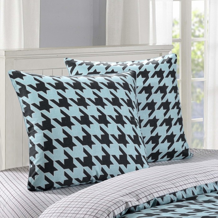 Пикасо (ментол) Комплект постельного белья сатин Евро 4н