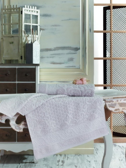 ANJI (антрацит) 70х140 Полотенце Жаккард