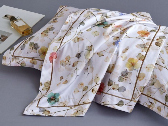 Постельное белье Asabella 2147-6/50*70 евро египетский хлопок Premium