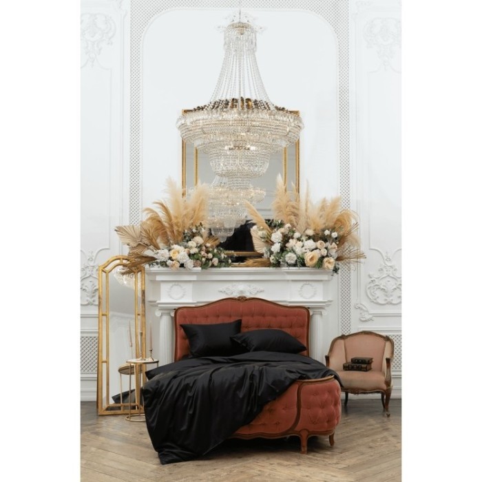 Простыня DIAMOND BLACK GRASS 260х280