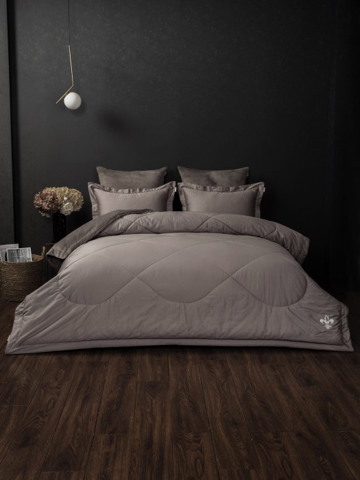 Комплекты для сна Lindor Fluffy (капучино трюфель) Egyptian Cotton Евро