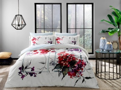 Постельное белье TAC DIGITAL SATEN NERVA евро бежевый