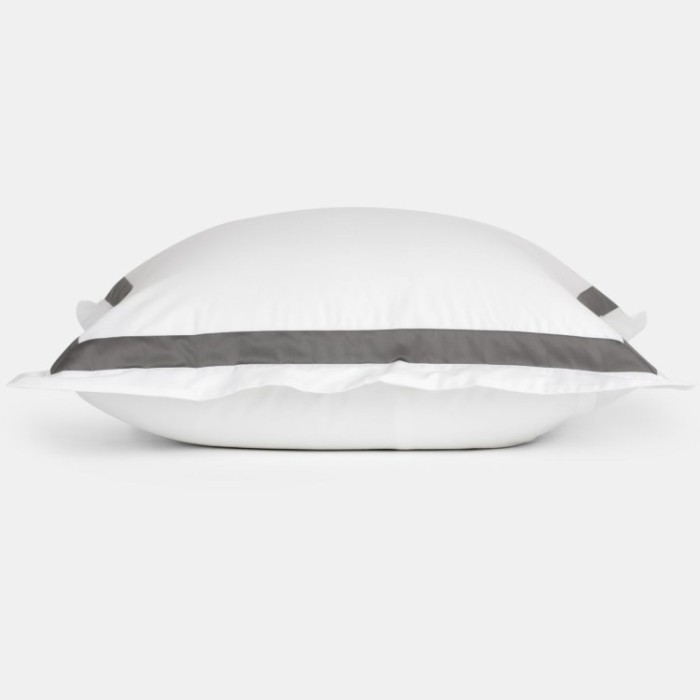 Наволочки с широкой отделкой Alpine Graphite Allure Grass 70х70 (2шт)