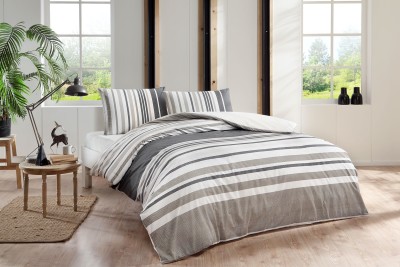 Постельное белье TAC RANFORCE YOUNG ECHO евро коричневый