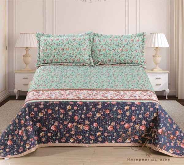 Покрывала софткоттон PMP-47 евро 230х250 2 наволочки 50х70