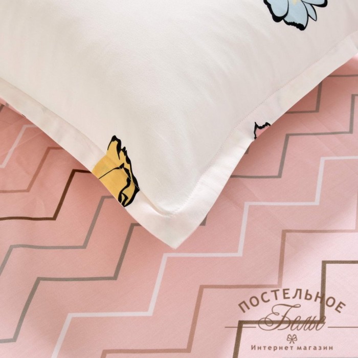 Лея Комплект постельного белья сатин 7Е