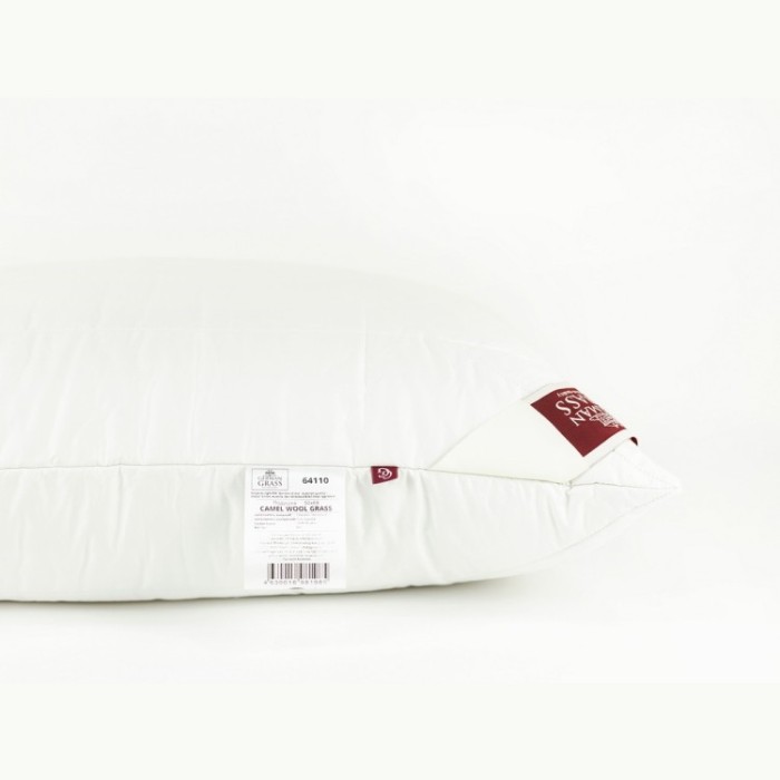 Подушка стеганая верблюжий пух Camel Grass (50 x 70) Средняя