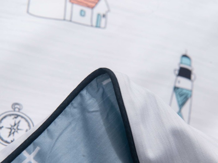 Маяк (серый) Комплект постельного белья Детский