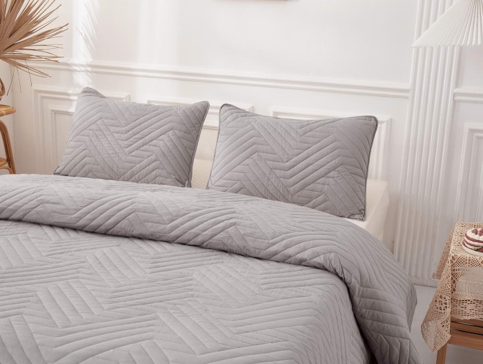 Мориц (серый) Покрывало 160х220