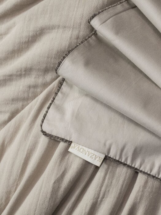 Комплекты для сна Muslin & Satin Solid color (латте) Евро