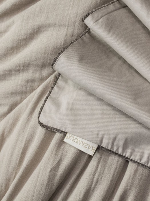 Комплекты для сна Muslin & Satin Solid color (латте) Евро