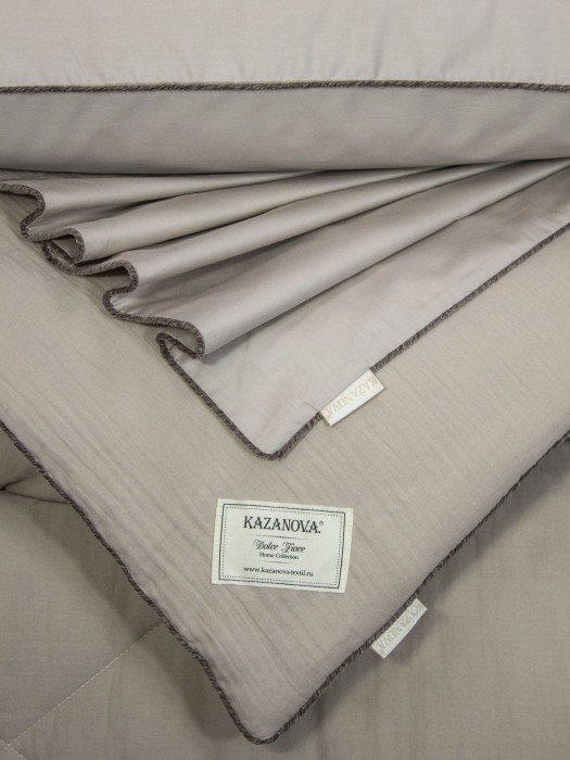Комплекты для сна Muslin & Satin Solid color (латте) Евро