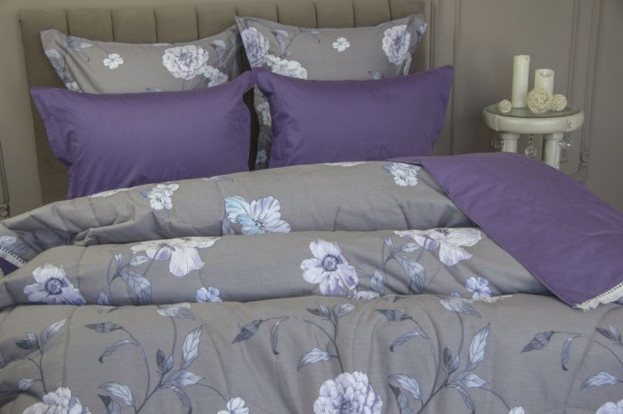 Постельный набор Казанова Матильда (сапфир) Cotton комплект KP-EBPO-2070 к-т