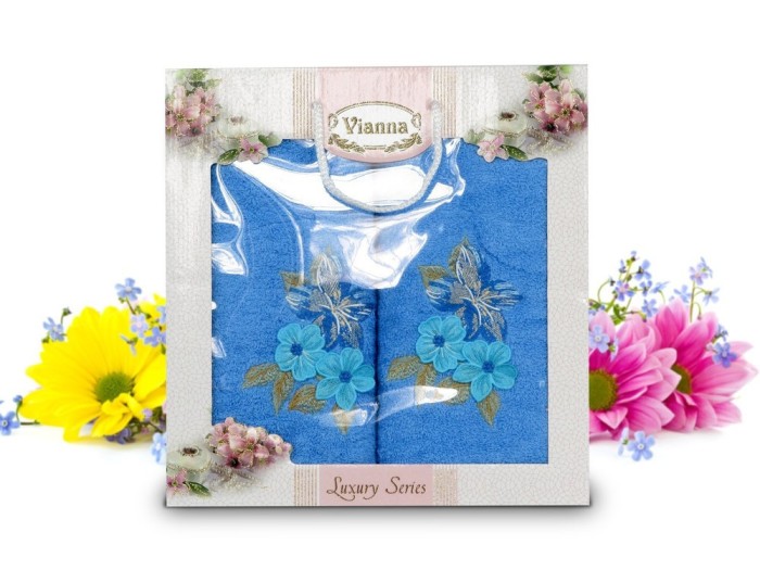 Набор полотенец Vianna Luxury Series (50x90, 70x140) 8041-06