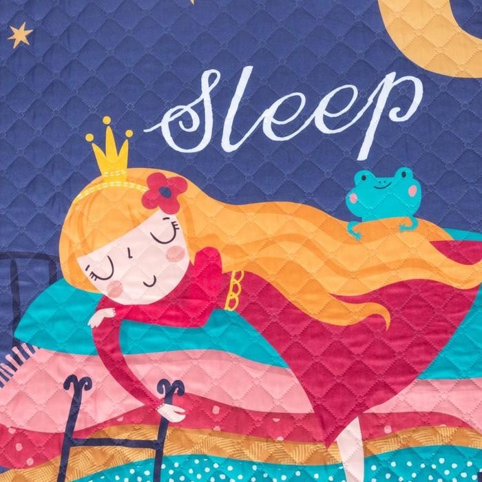 Покрывало "Этель" 1,5 сп Sleeping princess, 145*210 см, микрофибра