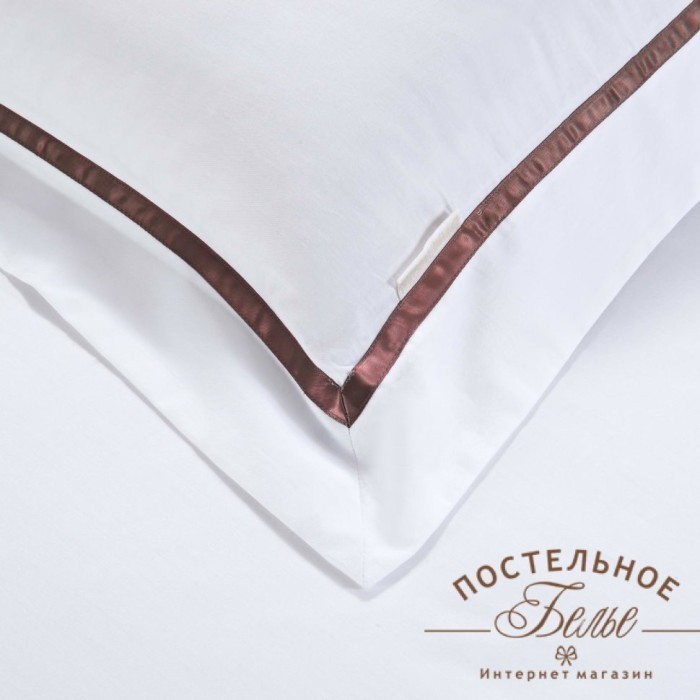 Санремо (шоко) Наволочка Сатин  50х70 (2шт)