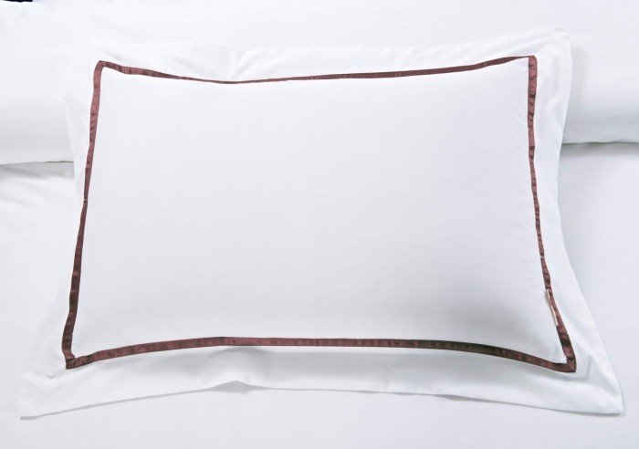 Санремо (шоко) Наволочка Сатин  50х70 (2шт)