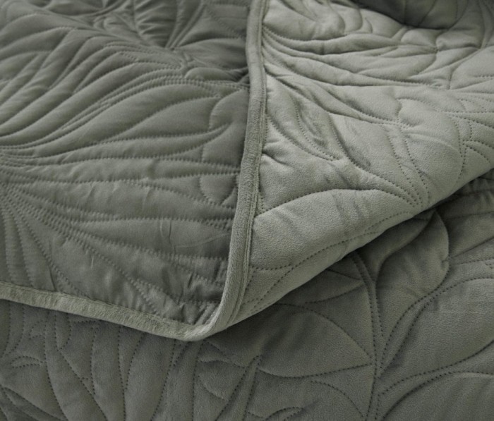 Глория (зеленое) Покрывало 240х260