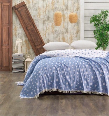 Покрывала Турция STAR PIQUE BLUE-220x240