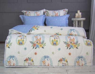 Постельный набор Казанова Бэмби (аквамарин) Cotton комплект KP-1.6-2191 к-т