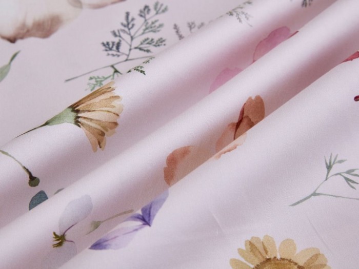 Комплект постельного белья 1,5-спальный, египетский хлопок 2153-4S