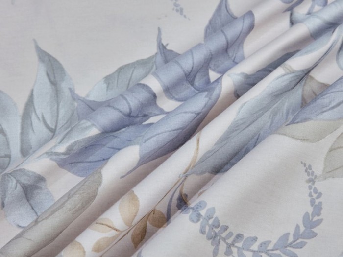 Комплект постельного белья 1,5-спальный, печатный сатин 1986-4S