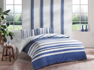 Постельное белье TAC RANFORCE YOUNG ECHO евро темно-синий