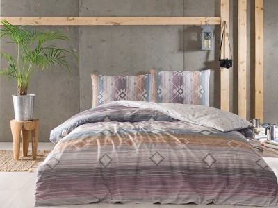 Постельное белье TAC RANFORCE VENITA полуторное бежевый