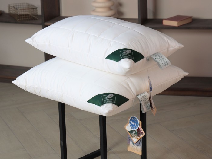 Подушка регулируемая  Anna Flaum LEINEN 50х70