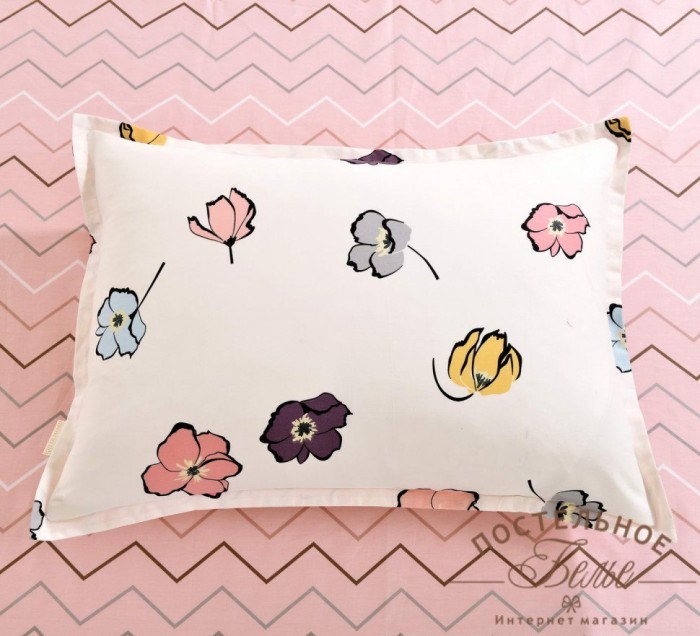 Лея Комплект постельного белья сатин Евро 4н