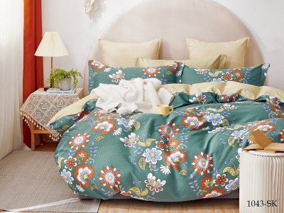 Комплект постельного белья 1,5-пальный Сатин печатный 70х70-2шт SK-15/1043