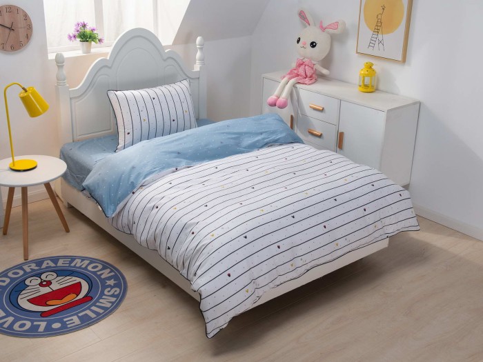 Микки (голубой) Комплект постельного белья Детский