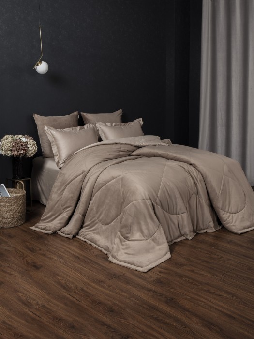 Комплекты для сна Lindor Fluffy (карамель) Egyptian Cotton Семейный