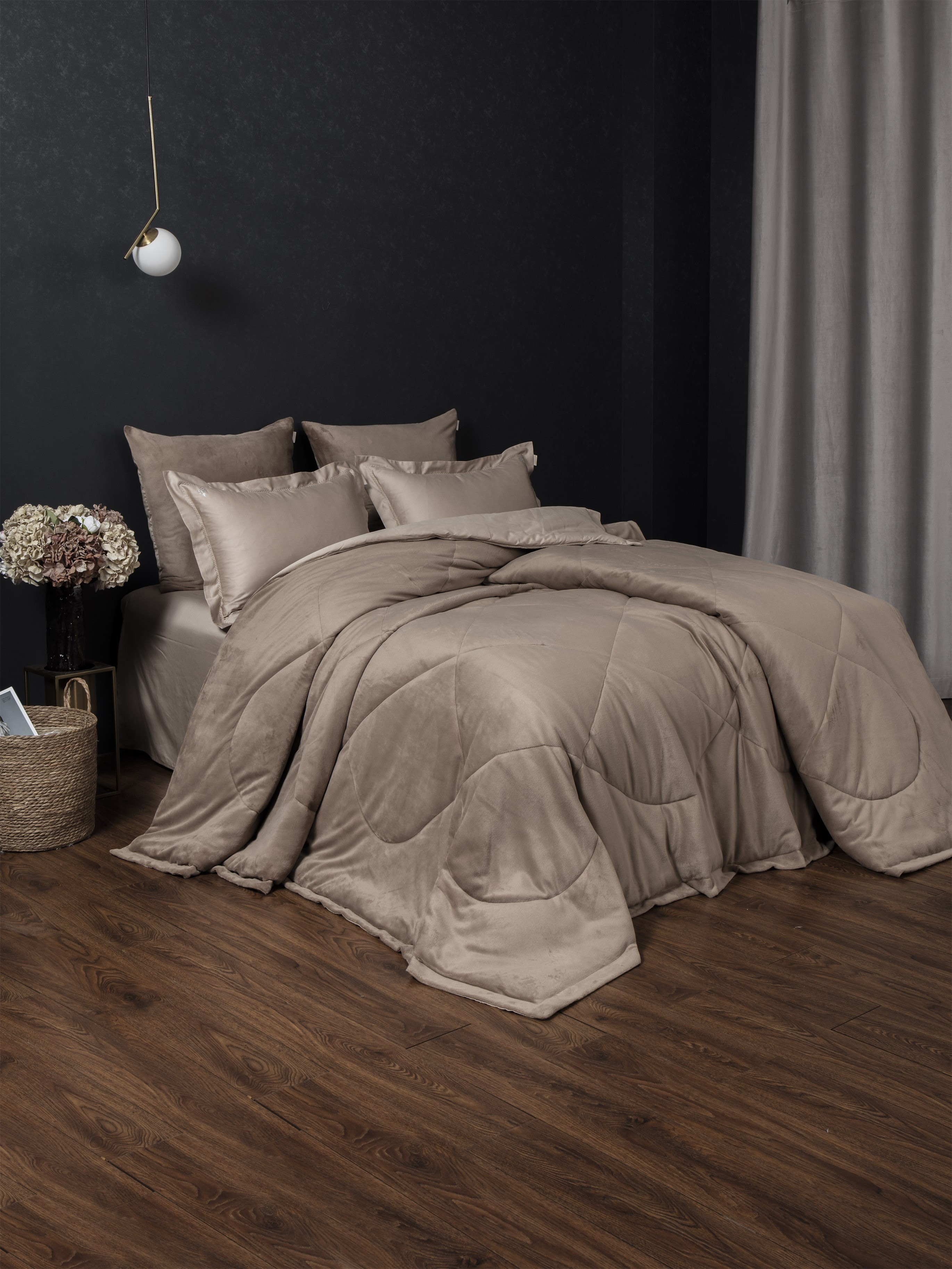 Комплекты для сна Lindor Fluffy (карамель) Egyptian Cotton Семейный