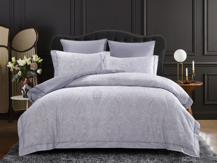 Комплект постельного белья Евро, египетский хлопок Premium 2321-6/160*30