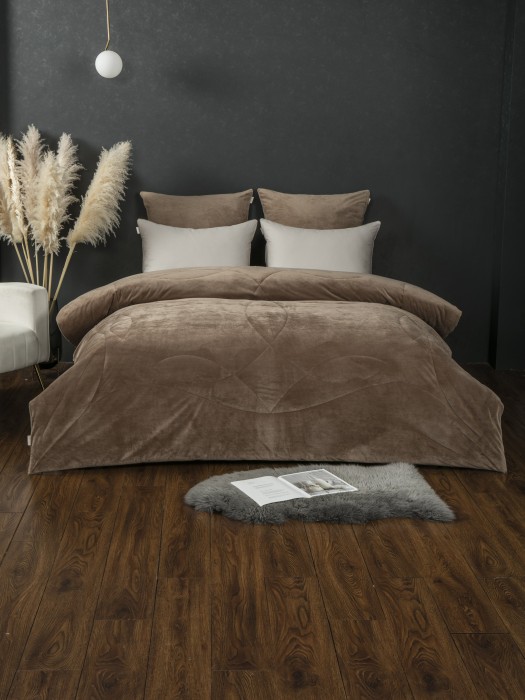 Комплекты для сна Пье де пуль (корица жемчуг) АВС Cotton Полуторный