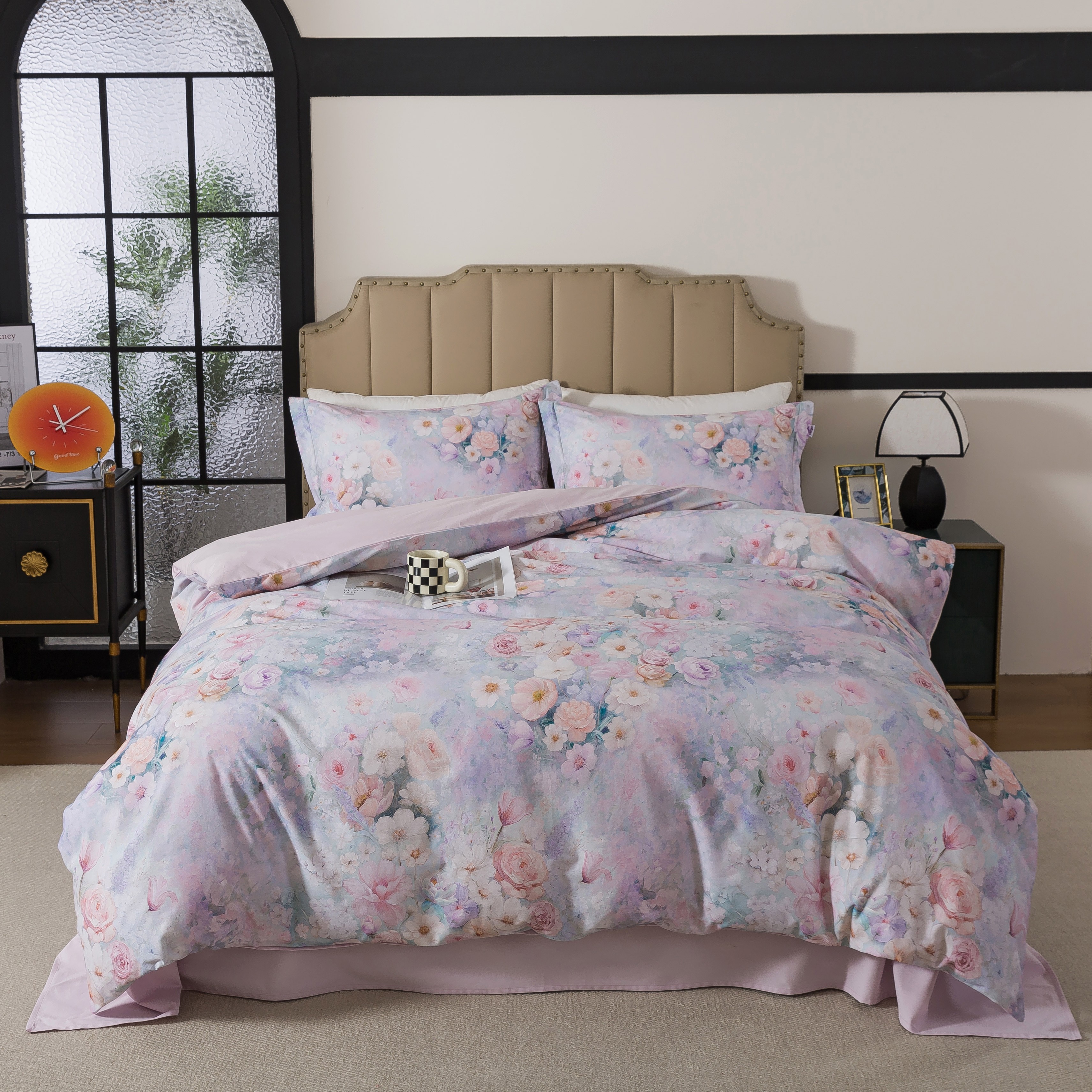 Кпб Фланель 1,5-спальный 2 наволочки 1-MOMAE278 код1094