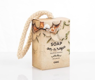 Мыло Arya с Мужским Ароматом Chic(пряные,древесные ноты) Белый