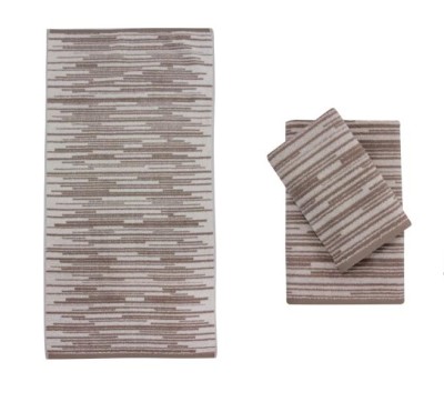 Полотенце банное PERLA Brown Cream (коричнево-кремовый)  50x100
