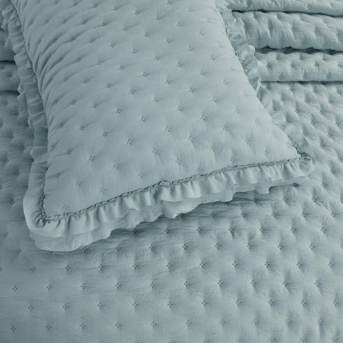 Фрау (голубая) Покрывало 230х250